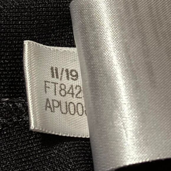 Adidas Three Stripe Sweatpants Joggers Messi Black / Pink XLarge - Picture 7 of 8